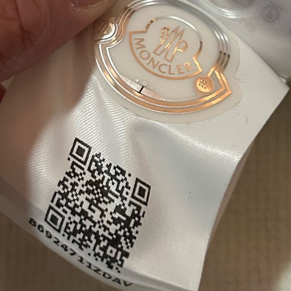 MONCLER Maglia Zip Up Sherpa Hooded Cardigan White Jacket Sweater - Picture 11 of 16